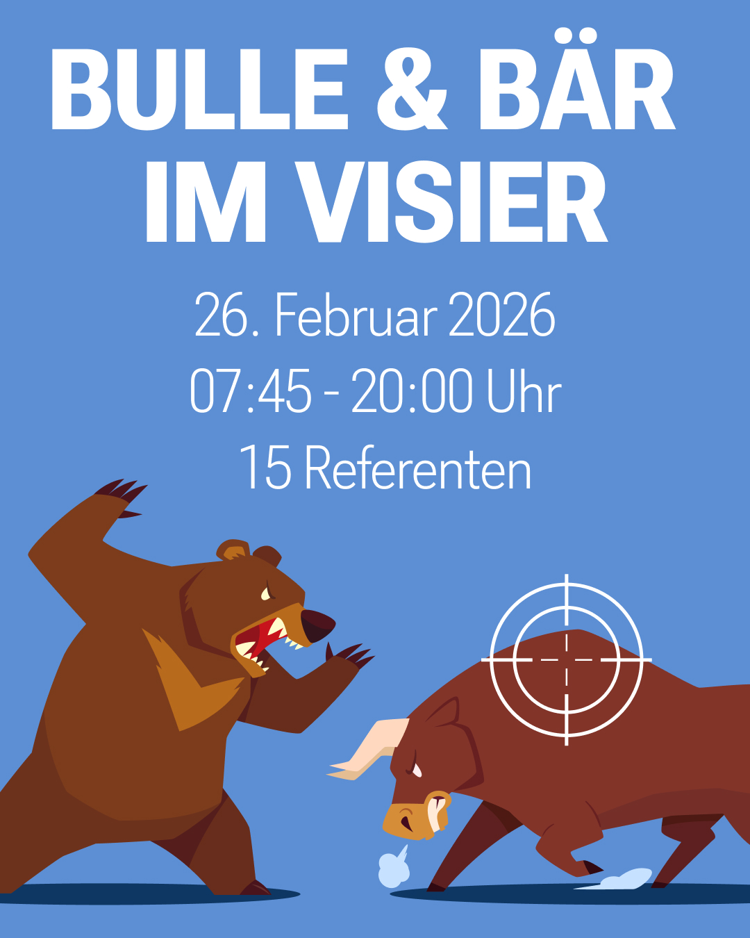Display Advertising – Kampagne „Bulle & Bär im Visier“ für WH SelfInvest